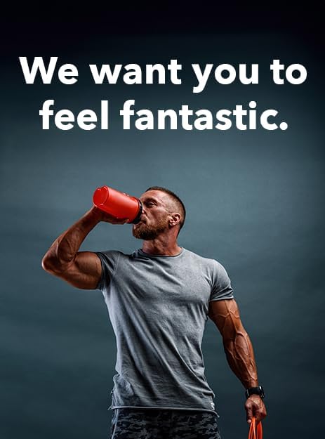 Whey Fantastic Chocolate - 100% Natural Grass Fed Whey Protein Powder - Unique 3-Whey Blend of Whey Isolate, Concentrate & Hydrolysate Provides 25g of Protein per Serving - 2.34lb-28 Servings
