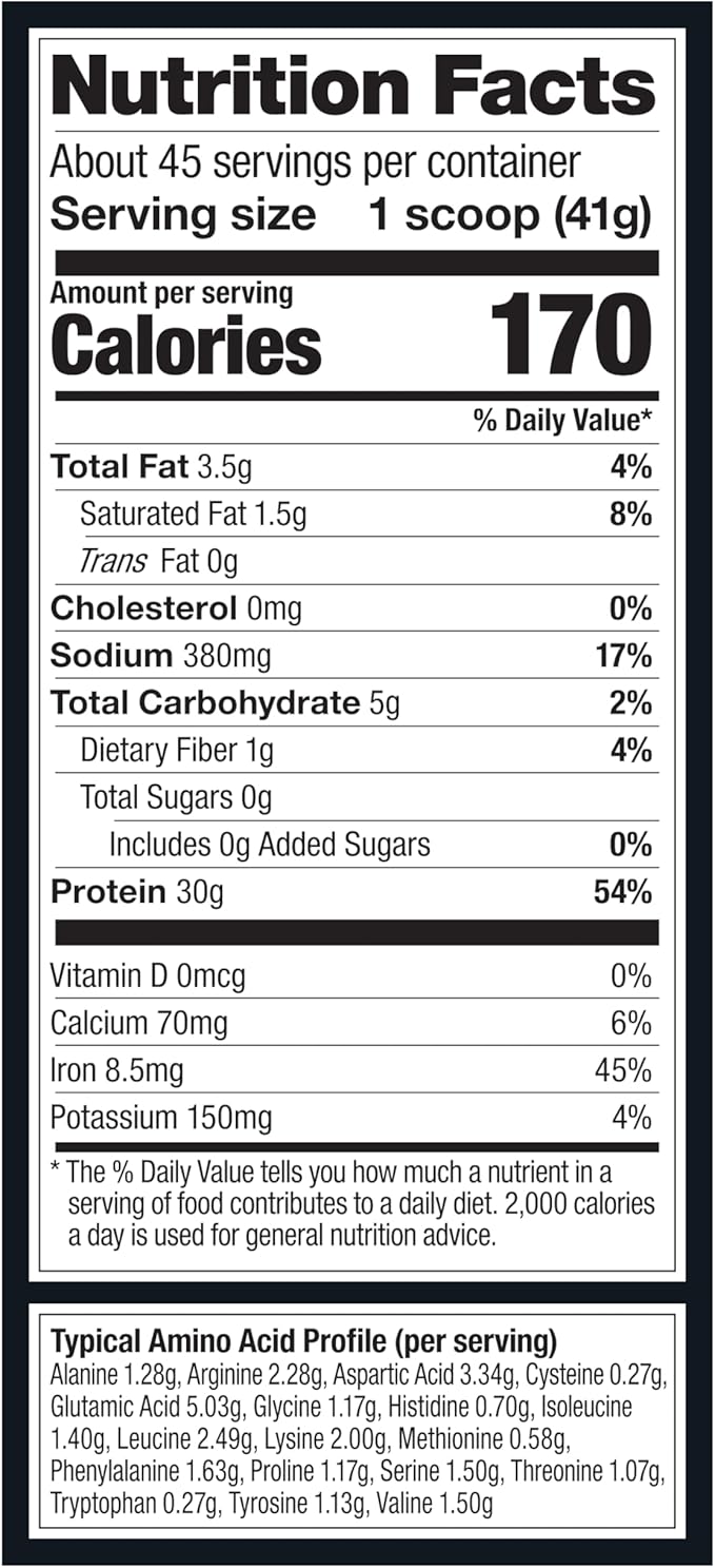 Vega Premium Sport Protein Vanilla Protein Powder, Vegan, Non GMO, Gluten Free Plant Based Protein Powder Drink Mix, NSF Certified for Sport, 4lb 1.8 oz