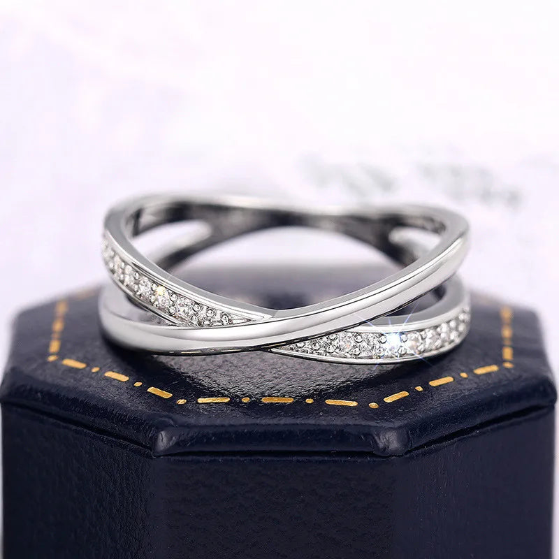 925 Silver Cross Ring – Stylish Daily Wear for Women