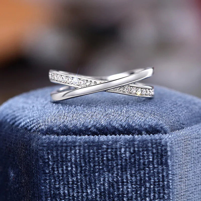 925 Silver Cross Ring – Stylish Daily Wear for Women