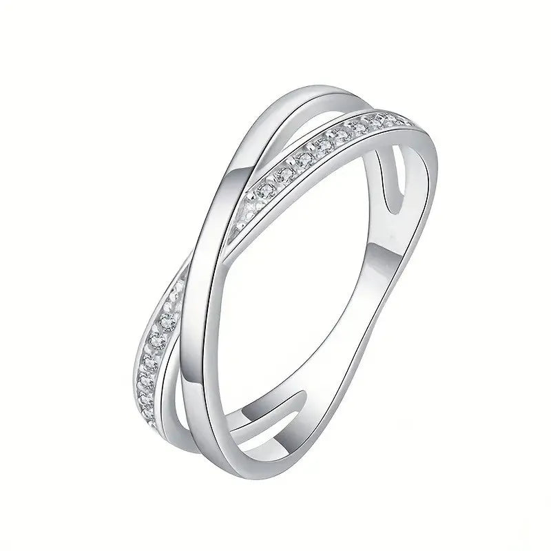 925 Silver Cross Ring – Stylish Daily Wear for Women