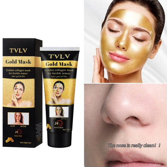 Golden Collagen Peel-Off Mask – Spot Remover &amp; Glow Care