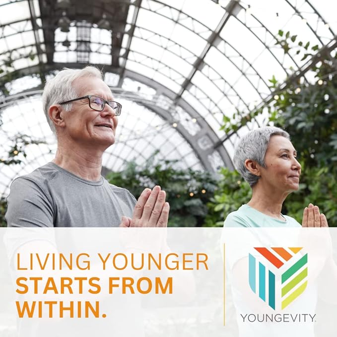 Youngevity Beyond Tangy Tangerine 2.5 Tropical Tangerine Ultimate Multi-Vitamin & Mineral Complex - Made With Natural & Whole Foods | 8,000 ORAC (6)